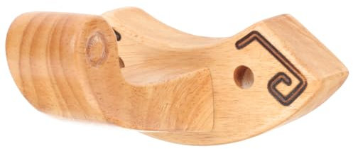 Yardwe Gitarren Wandhalterung Aus Holz Spezieller Wandhalter Für Zither Akustische Und Elektrische Gitarren Einfacher Montage Ohne Bohren Stabiler Und Eleganter Gitarrenbügel