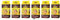 Passalacqua Mehari Caffè Macinato Gusto Forte, Miscela di Caffè, 6 x 250g, + portachiavi italy shop service