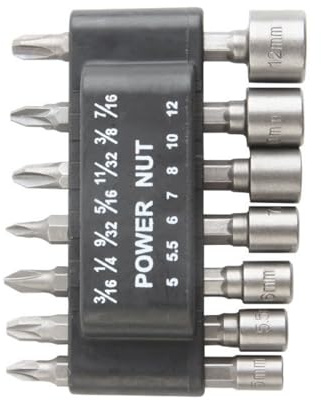 7 Uds. Llave Hexagonal Interna De Enchufe Potente Destornillador Con Hexagonal Varilla Extensión Herramienta Eléctrica Inserción Llave Chispa Para Motocicleta