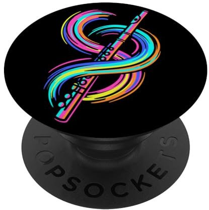 Flautista colorato PopSockets PopGrip Adesivo