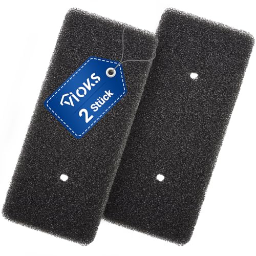 Foam Filter Set of 2 Replacement for Samsung DC62-00376A Filter 225 x 100 mm Base Filter Foam Sponge Filter Mat for Samsung Tumble Dryers / Tumble Dryers