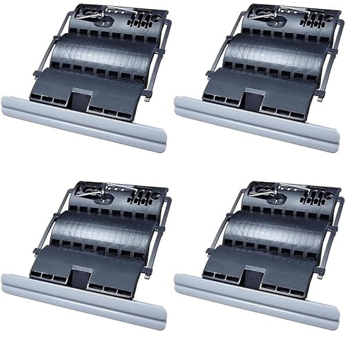 Lot de 4 Attaches rigide de fixation Octoclick H890C - 2 maillons - lame 8 et 14 mm pour store et volet roulant - Ressort de suspension pour tablier - Fabrication et Qualité française