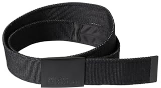 Jack Wolfskin Cintura unisex Hidden Belt per denaro, nero, 110 EU