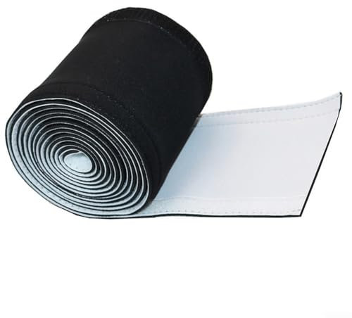 YUANGANG Neoprene Wire And Cable Sheath Cable Jacket Neoprene Wire Cord Hider Cover Neoprene Cable Management Sleeve(100cm*13.5cm)