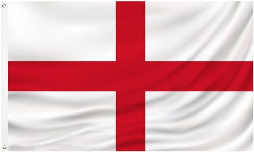 Bandiera Inghilterra Nazionale Inglese, 90x150 cm, England Flag Con Occhielli Metallici