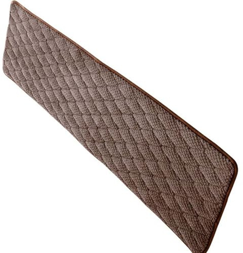 uyeoco Cuscino per Panche da Giardino Balcone Cuscino per Panca da Esterno/Interno Loft Altalena Patio Antiscivolo Lavabile Cuscino Sedile per Mobili(Coffee,35x200cm)