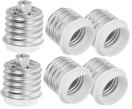 DOITOOL 6stücke Sockel-adapter Von Für Glühbirnenfassung Ersatzadapter Für Lampensockel Reduzierstück Für Led-glühbirne Lichtadapter Für Fassungskonverter