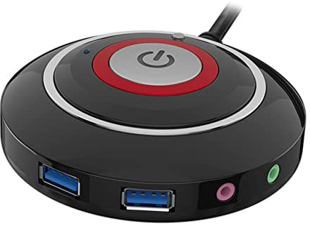 UKCOCO USB Reset Taste Verlängerungskabel Mit Audioanschlusspc Einschaltknopf Kabel Für Computergehäuse Diebstahlsichere Pci Blende Mit Deutlicher Beschriftung Geeignet Für Büro Und Café
