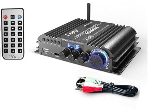 Amplificatore Audio, 4 * 400W 4.1 Mini Hi-Fi Digital Bluetooth Bluetooth Amplificatore di Potenza Wireless Auto Audio Audio Stereo Altoparlanti Bass Amplificatore