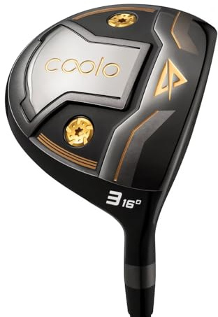 COOLO Golf Fairway Woods and Mini Driver for Average Golfer, Designed for Strong Launch and Good Carry, Right Handed (Graphite, 7 Wood, 22°, Regular, Right)