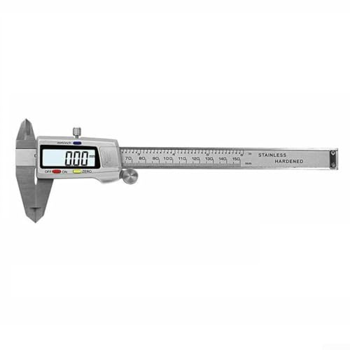 150Mm Stainless Steel Electronic Digital Vernier Caliper 6 Inch Precision Measuring Tool With LCD Display For Workshop And Home Use