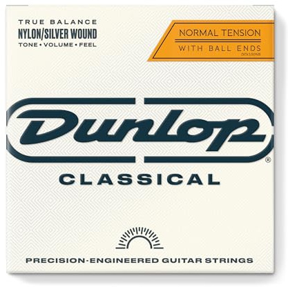 Jim Dunlop Performance Nylon Ball End Classical Guitar Strings (DCV100NB)