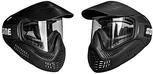 Field Unisex-Adult Paintball Maske, Black, no-Size