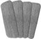 4 Pack Spray Mop Heads Replacement Mop Pads Reveal Mop Cleaning Pad ,Fit for All Spray Mops & Reveal Mops Washable 16.5*5.11 Inches. (Grey)