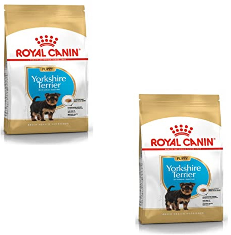 Royal Canin Yorkshire Terrier Puppy | Doppelpack | 2 x 500 g | Trockenfutter für Yorkshire Terrier Welpen | Zur Unterstützung des Immunsystems | Für schönes Fell und Gute Zähne