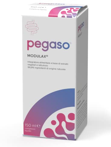 Pegaso Modulax 150 ml di complesso liquido, integratore alimentare a base di estratti vegetali e lattulosio