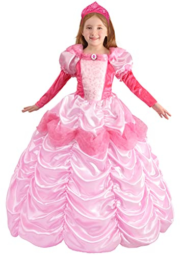 Ciao Prinsessa från Österrike, Sissi, kostym för flickor (storlek 4–6 år), rosa