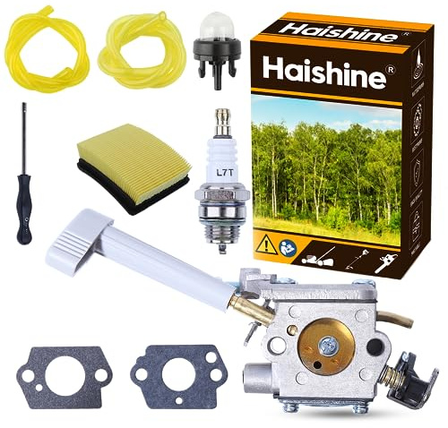 Haishine Carburateur pour Ryobi RY08420 RY08420A RY42BPEMC RY42WB avec Bougie d'Allumage etc
