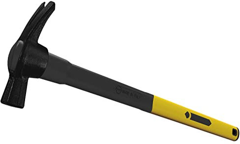 6PZ MARTELLO CARPENTIERE MANICO FIBRA VETRO 250 G