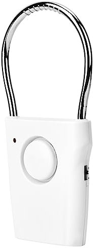 AOWINHIT Alarme de Porte à Capteur Tactile 120db, Vibration et Fenêtre, Alerte Anti-cambriolage, sécurité de la Maison, du Bureau et de L'hôtel,Alarmes