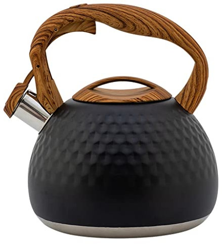 CAFIEDR Whistle Teapot 3.5L Stove Top Large Cookware Kettle Whistle Teapot for Electric/Induction/Gas Stove