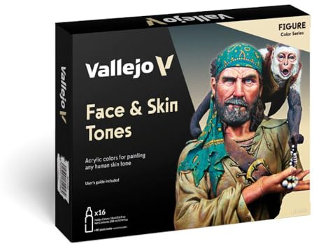Vallejo Model Color Set 70258 Gesichts- und Hauttöne (16 x 18 ml)