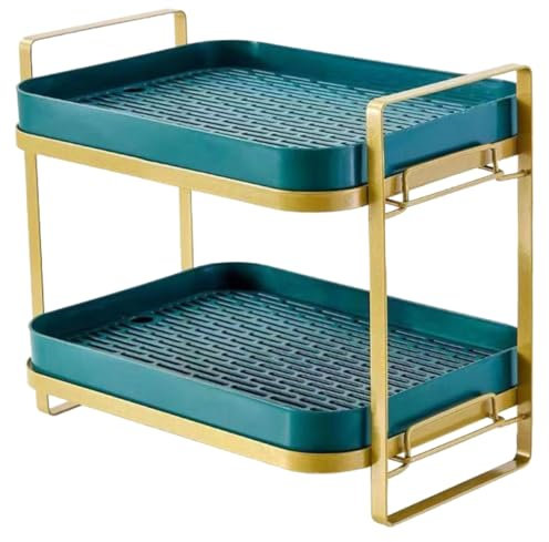SWOOMEY Soporte De Tazas Multi-Capa para Escritorio Organizador De Tazas De Café y Té Estante De Almacenamiento Compacto para Cocinas y Mesas Diseño Elegante y Funcional