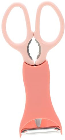 FELTECHELECTR 1set Forbici Da Cucina Multifunzione Inossidabile Pelapatate e Utensile Per Alimenti Accessorio Portatile Per Casa e Ristoranti