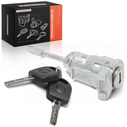 Frankberg Schließzylinder Türschloss Schlüssel Vorne Links Kompatibel mit Golf IV 1J1 Golf IV Variant 1J5 B.o.r.a 1J2 B.o.r.a Variant 1J6 Replace# 1U0837167D | Kompatibel mit Golf IV 1J1, B.o.r.a 1J2, B.o.r.a Variant 1J6, Golf IV Variant 1J5