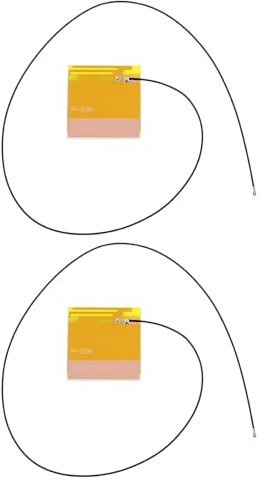 eMagTech 2 Pezzi Antenna Wi-Fi Interna per PC IPEX4 Compatibile con Intel Scheda AX210 AX200 NGFF M.2 Wi-Fi 6 per Laptop