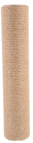 CVUTOVO Poste Rascador para Gatos De Yute Natural 15.74In Vertical Repuesto Accesorio para Protección De Muebles Y Ejercicio En Casa