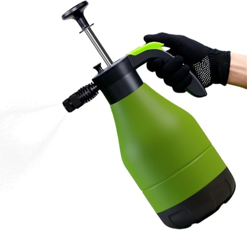 Spruzzatore per lavaggio auto, senza fili, 2 modalità, ad alta pressione, con ugello e corpo resistenti alla ruggine, annaffiatoio leggero a pressione dell'aria da 16 x 39 cm, per tubo da giardino e