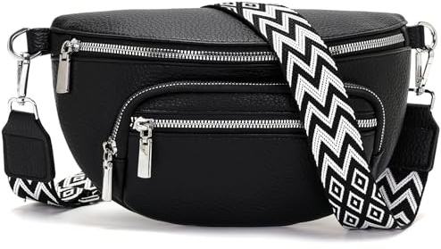Sasrymnl kleine bauchtasche damen beige umhängetasche damen klein gürteltasche Veganes Leder handtasche crossbody bag