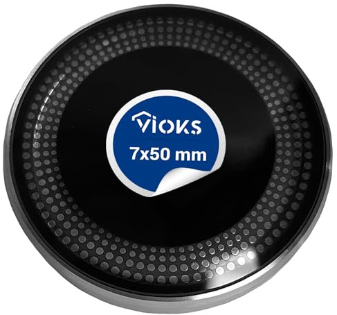 VIOKS Twistpad Manopola Girevole Di Ricambio Per Neff 00636297 10006978 Disco Girevole - Comando Sensore Manopola Magnetica Comando A Pulsante Singolo Impugnatura Girevole Regolatore
