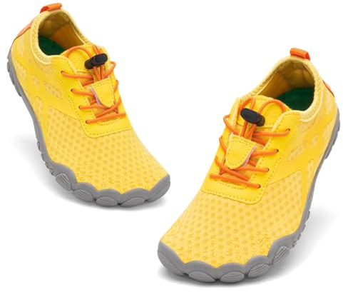 SAGUARO Zapatos de Agua Barefoot para Niños, Escarpines Acuáticos con Puntera Ancha y Secado Rápido para Verano y Actividades Acuáticas, Gr.25-36