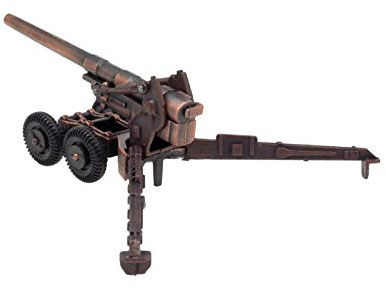 Temperamatite americano M1 Long Tom – Temperamatite in miniatura – replica dettagliata della 2a guerra mondiale – decorazione militare & accessorio da scrivania