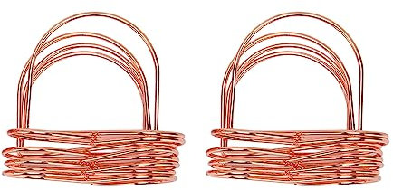 Tyenaza 20 Stück Tischkartenhalter, Tischkartenhalter, Niedlicher Innovativer Metall-Tischnummernhalter Für Hochzeit, Party, Esstisch, Büro, Roségold