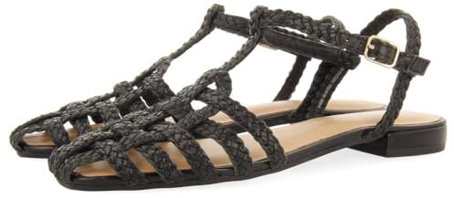 GIOSEPPO Dighton, Scarpe Basse Mary Jane Donna, Nero, 41 EU