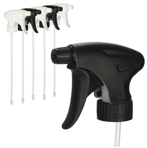 com-four® 6x cabezal rociador para botellas rociadoras, Accesorio rociador | Compatible con botellas con rosca 28/400