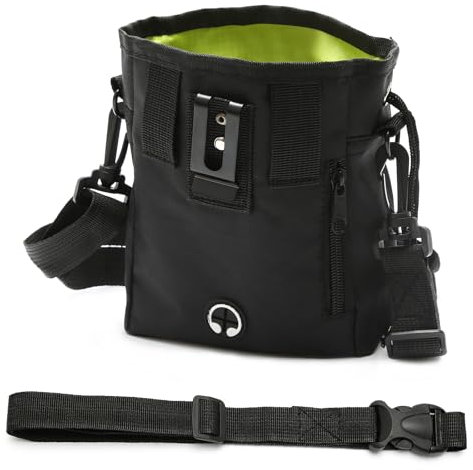 TENTHPEO Leckerlibeutel für Hunde, Leckerlitasche für Hunde Kein mit Kotbeutelspender, Vielseitig Futterbeutel Hundetraining für Spaziergänge, Training, Fütterung, Reisen, Wandern