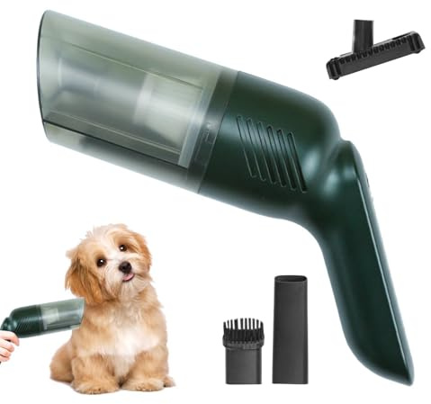 Sghtil Deposito de pelusa eléctrica, herramienta de depilación para mascotas - Jarra de cepillo eléctrico para la pérdida - Herramienta de limpieza multifuncional para pequeños