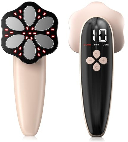 Robofun Cellulite Massagegerät, Massage Anti Cellulite, Handmassagegerät, VerfüGt über 6 MassageköPfe mit GrößEren Bereichen für Bauch, Taille, Arme, Beine, Gesäß, 2025 Neues