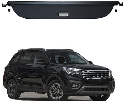 LTSRLL Auto Laderaumabdeckung Kofferraum für KIA Sportage R 2018 2019 2020, Laderaumabdeckung Schutz Abdeckung