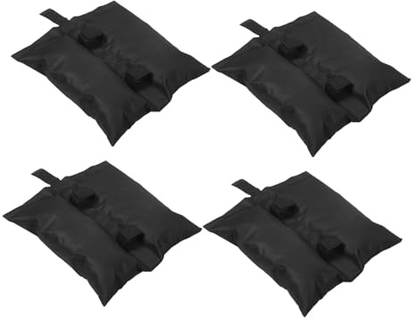 iplusmile 4 Piezas Bolsa Contrapeso para Carpas y Toldos de Impermeables y Resistentes al Viento Fáciles de Llenar para Camping Playa