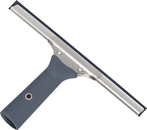 Lewi Fensterwischer mit Griff, Schiene, Gummi hart 25 cm