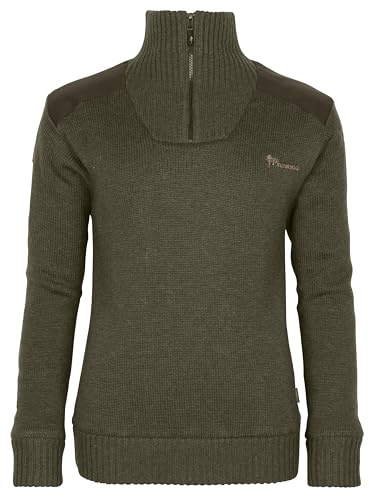 Pinewood Damen Hurricane Strick Pullover - Strickpullover Damen mit Wind- und wasserabweisenden Membran und aus hochelastischem Material Bewegungsfreiheit