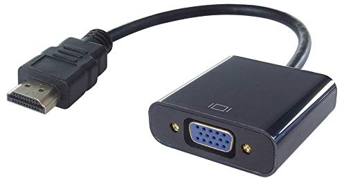 Connekt Gear HDMI to VGA Active Adapter - Male to Female (HDMI Source)