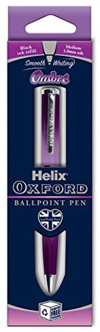 Helix Oxford Ombre Premium Ballpoint Pen - Pink (Black Ink) Ombre Pink, 209801