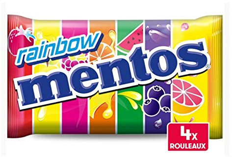 MENTOS - Rainbow 150G - ( Lot De 4 )