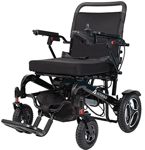 Drive Devilbiss AutoFold Folding Travel Portable Powerchair Electric Wheelchair Black
